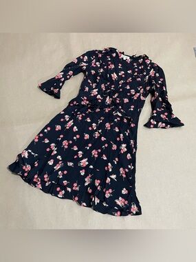 For Love and Lemons Cherry Wrap Dress Size Medium